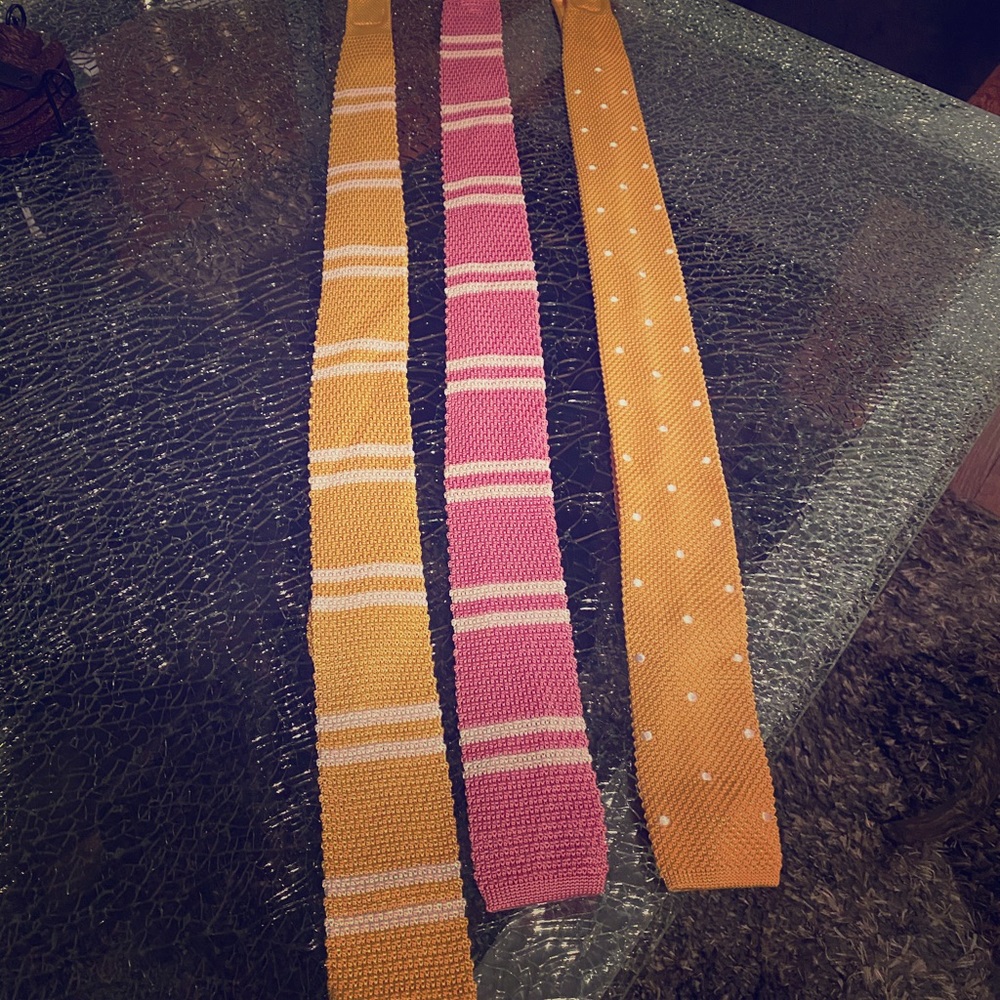 COPY - For Jason! Lot of Tommy Hilfiger Knit Ties - Only striped!